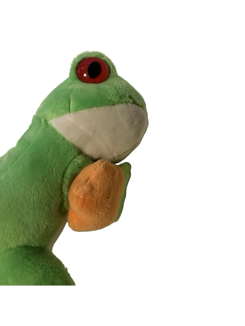 Huggers - Red Eyed Tree Frog Wild Republic Plush Slap Bracelet Green